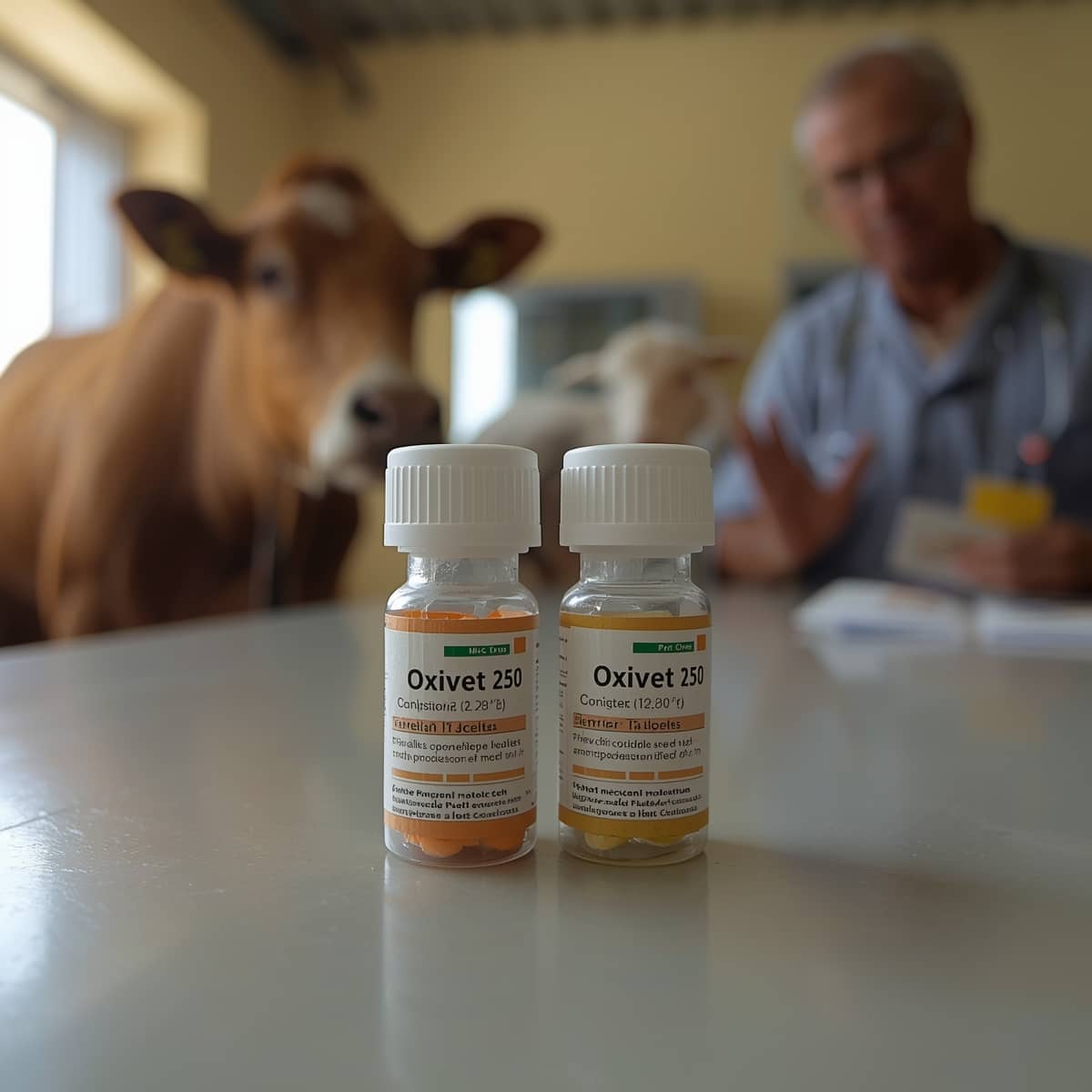 مقایسه اکسی وت 250 و 500 — کاربرد در گاو، گوسفند و بره