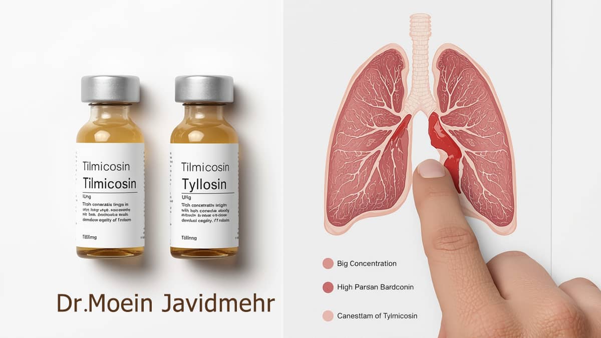 مقایسه تیل مایکوزین و تایلوزین — کاربرد در گاو، گوسفند و طیور